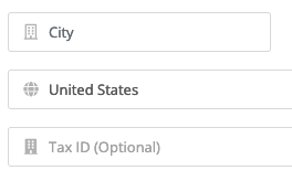 The Tax ID field in the Client Area order form