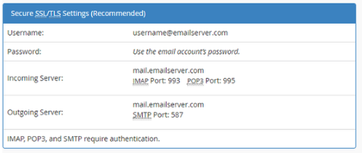 Secure SSL/TLS Settings