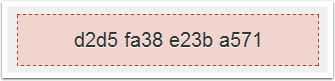 A backup code for 2FA